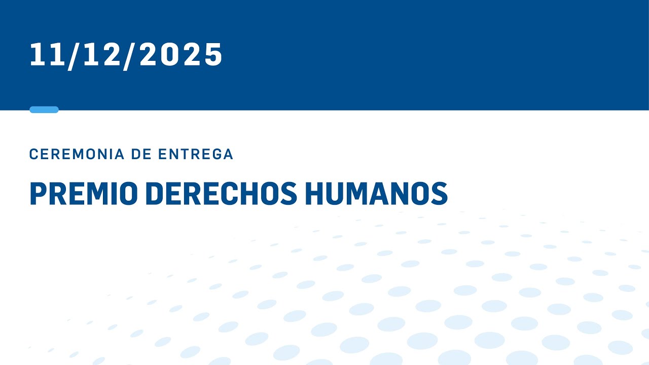 PREMIO A LABOR EN DERECHOS HUMANOS 2025 11-12-25