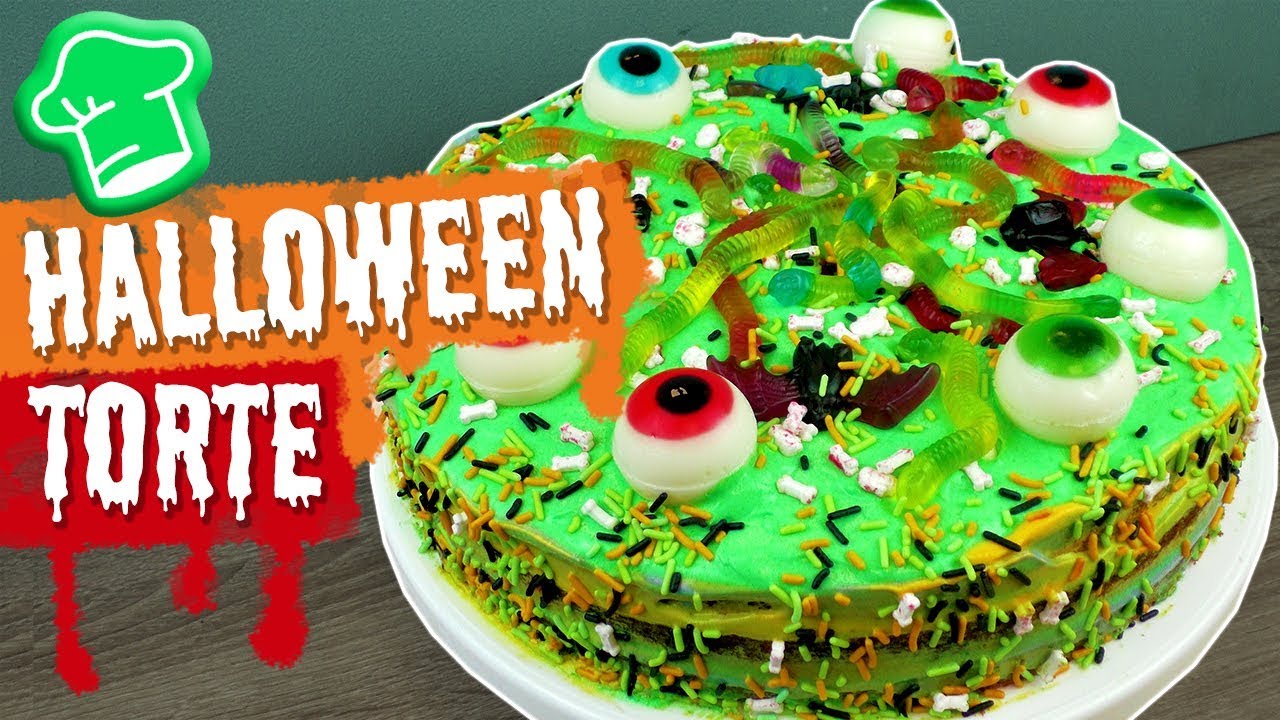 HALLOWEEN Torte 🎃 mega schnell selber machen | Gruslige Party Idee | Naked Cake