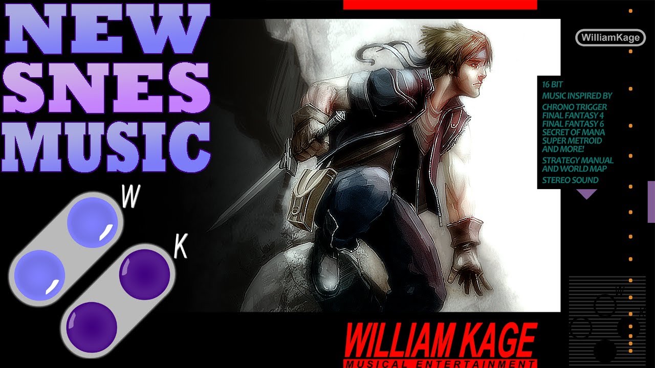 William Kage - Determination (New SNES Music) [Final Fantasy 6 soundfont]