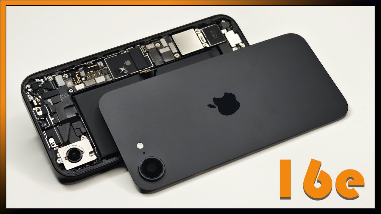 Apple iPhone 16e Teardown Disassembly Phone Repair Video Review
