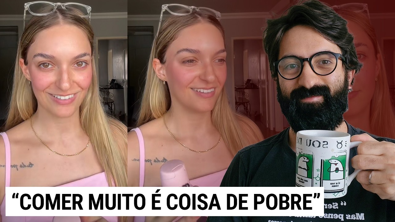 POR QUE RICO COME TÃO POUCO?