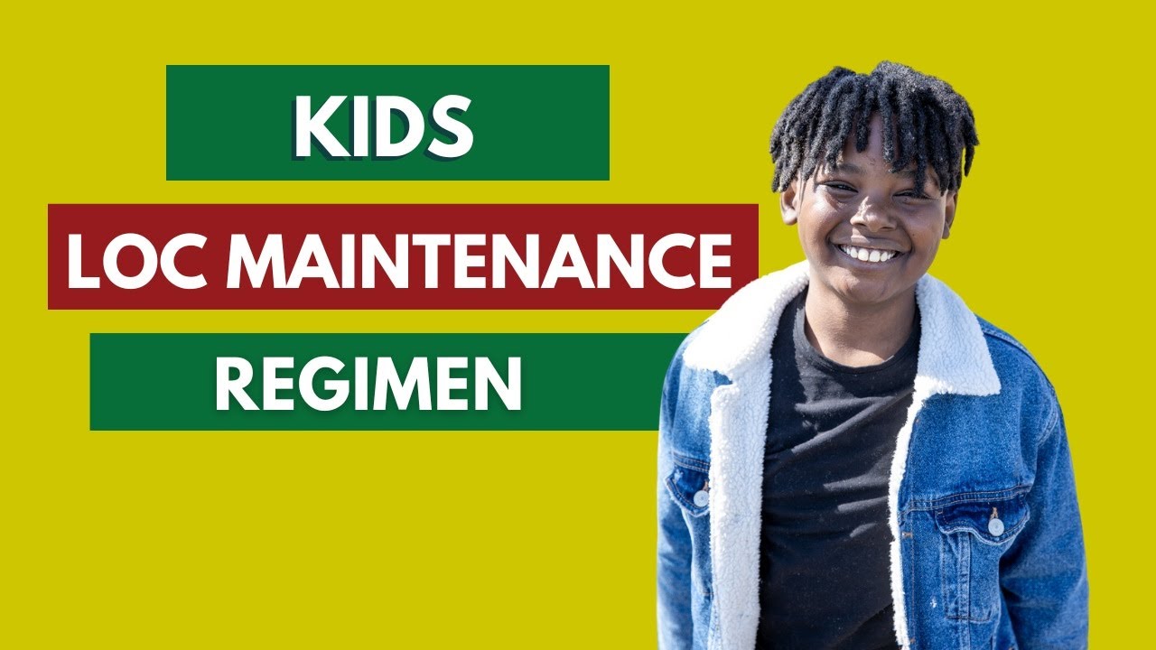 Kids Loc Maintenance for Healthy Build Up Free Locs | Made For Locs
