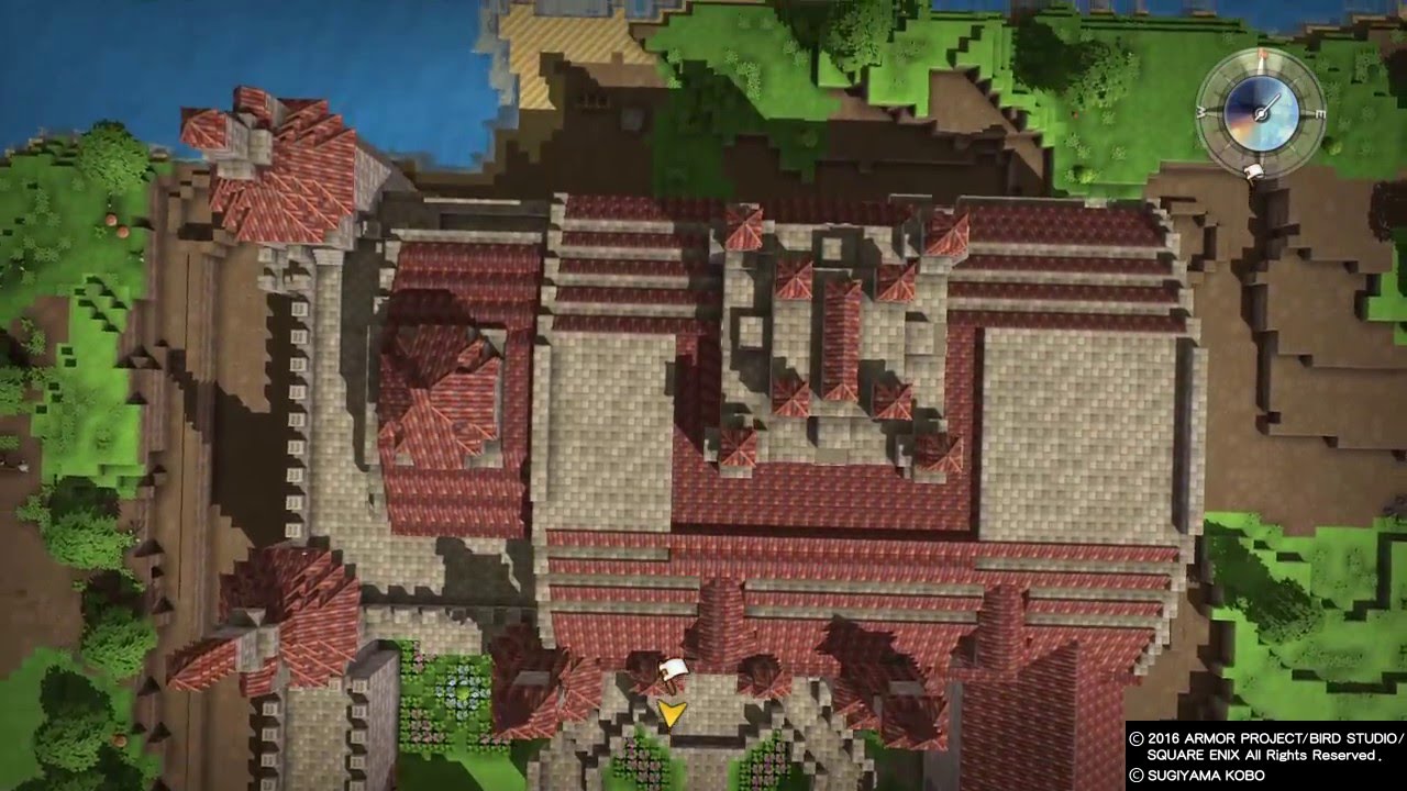 【DQB】DQ8トロデーン城 再現 dragonquest builders Toroden castle【ドラクエビルダーズ】