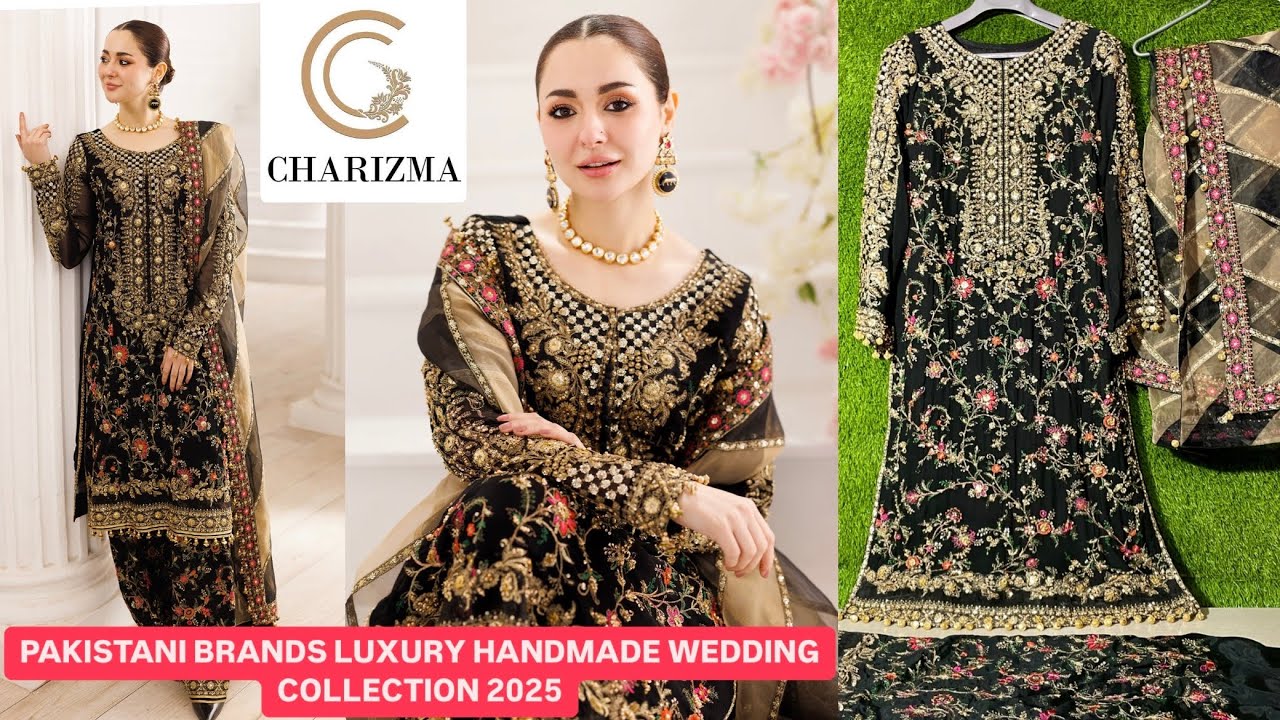 Charizma Handmade Wedding Collection 2025| Pakistani Brands Wedding Collection | Best Wedding Wear