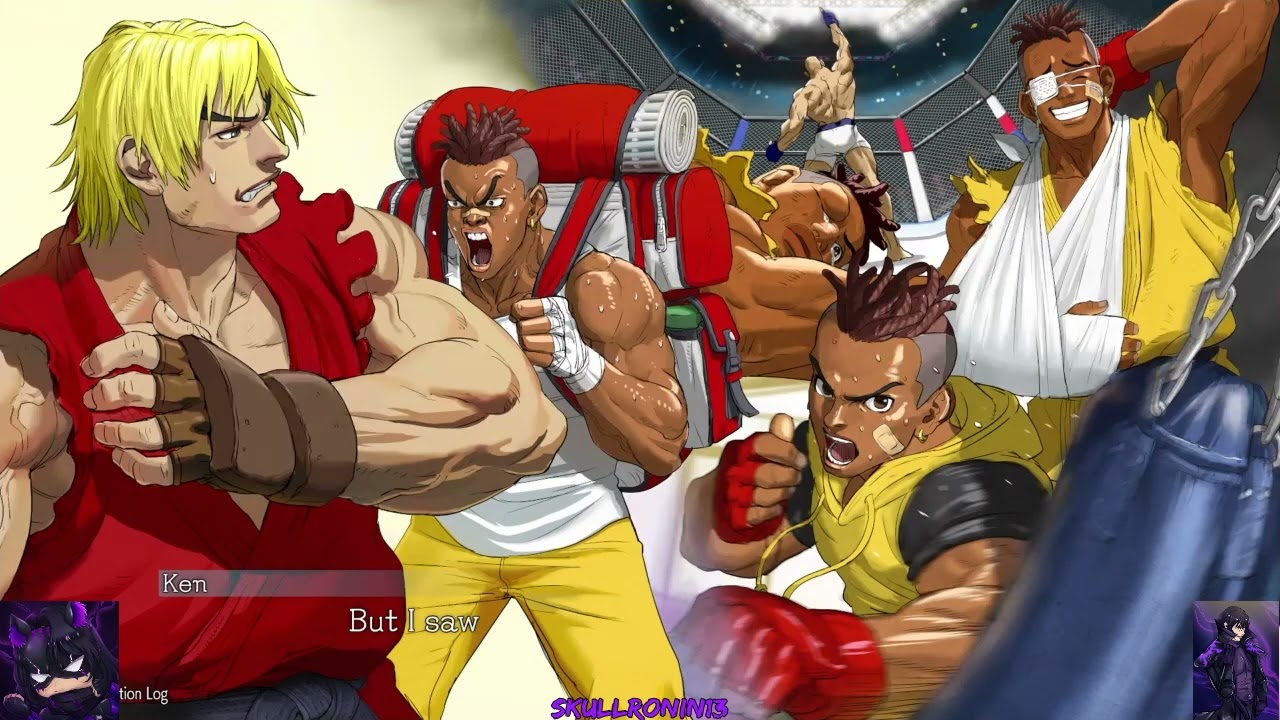 Street Fighter 6 World Tour: Ken's Memories With Sean (Ken Interaction)