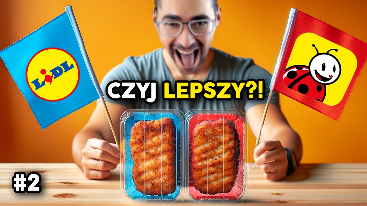 BIEDRONKA vs LIDL! #2  - Test GOTOWYCH DAŃ!