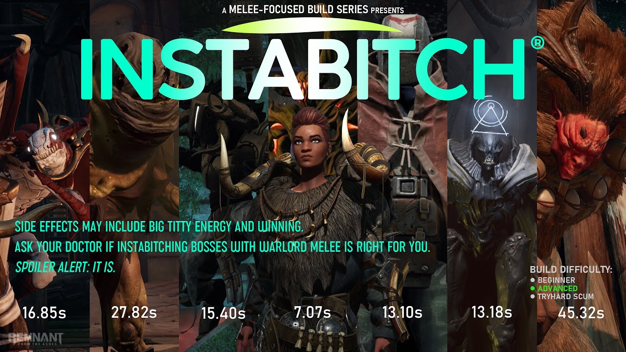 Remnant, Melee-Focused Build Series, Instabitch, Apocalypse