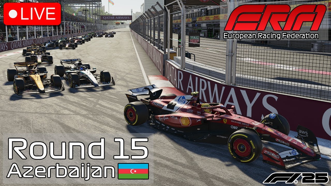ERF1 Round 15 Azerbaijan 🇦🇿 | F1 25