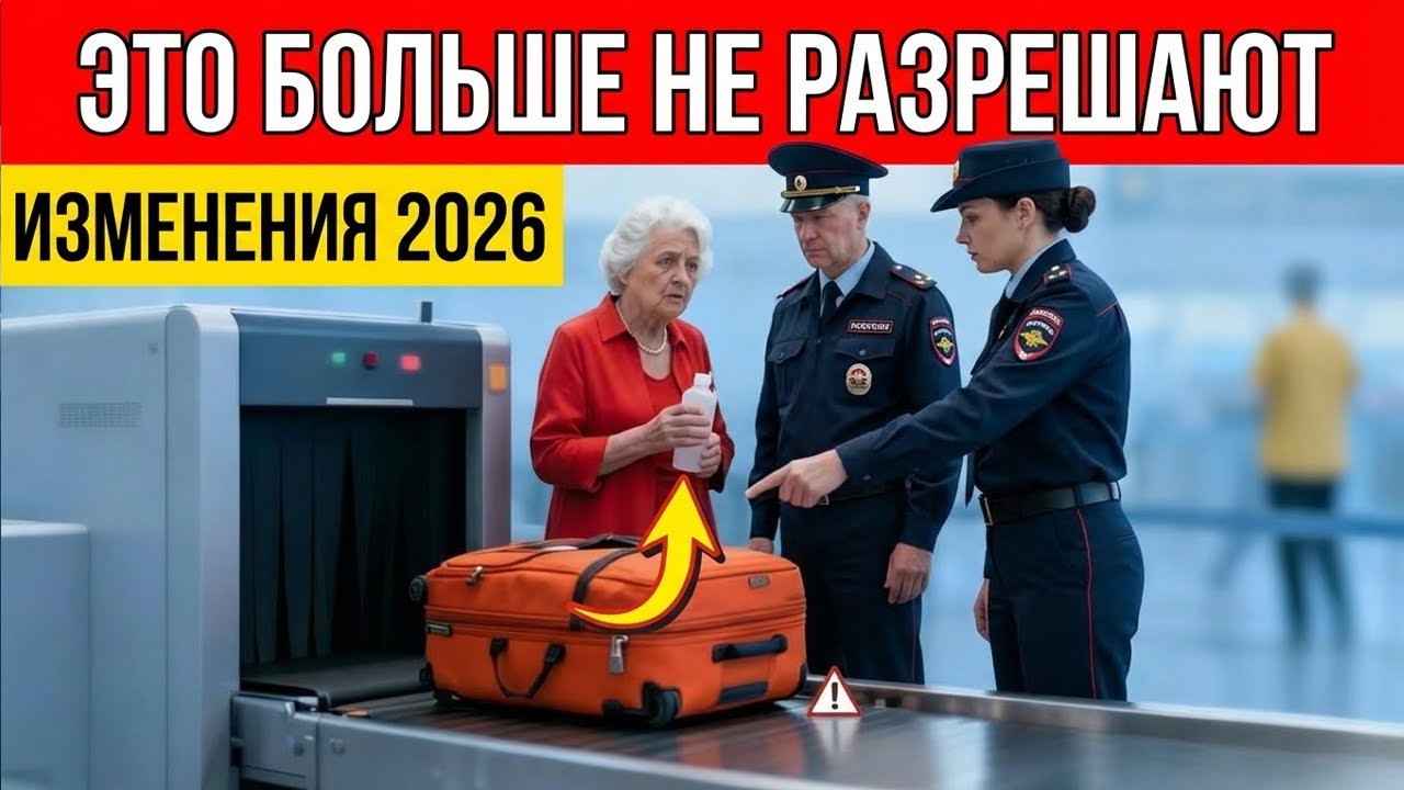 НИКОГДА Не Проноси Эти 7 Предметов Через TSA В 2026 Году — БОЛЬШАЯ Ошибка В Аэропорту