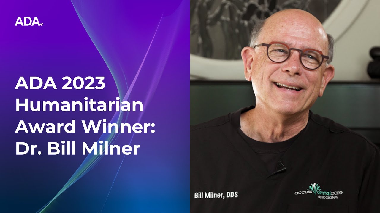 ADA 2023 Humanitarian Award Winner- Dr. Bill Milner