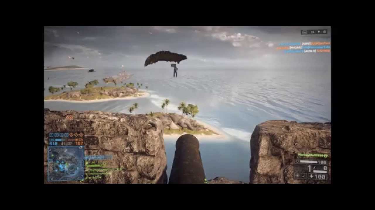 Battlefield 4 Old Cannon Kill (Naval Strike DLC)