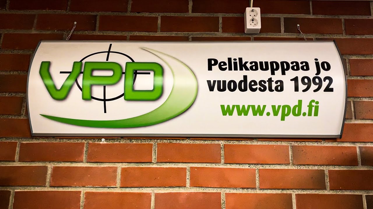 VPD Pelikauppa myymälävideo