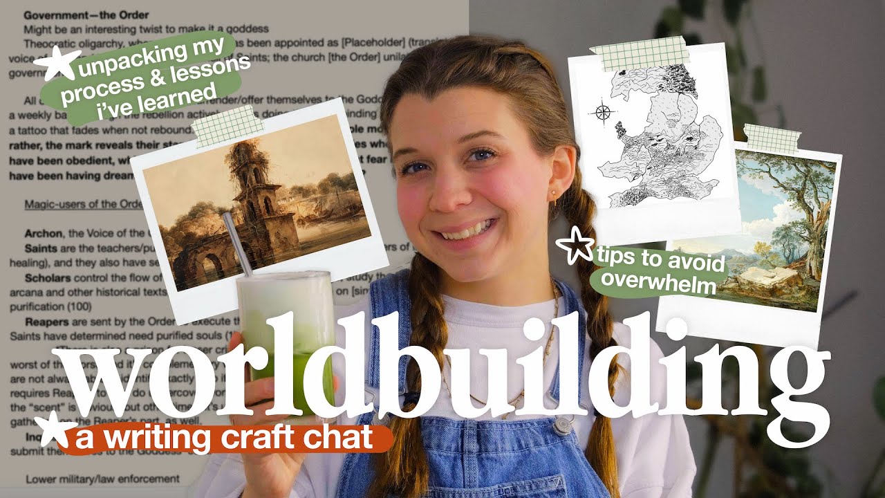 Объясняю свой процесс создания мира как писателя-фантаста 📝🌏 Беседа о писательском мастерстве (во...