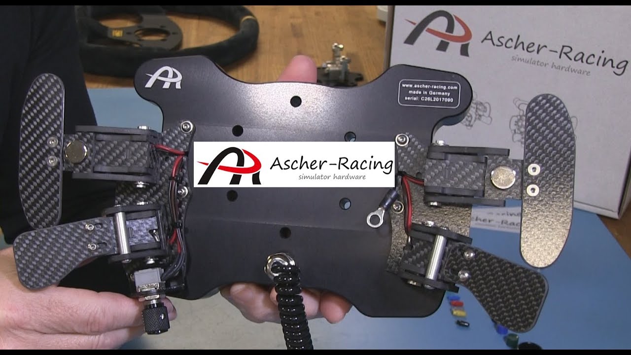 Ascher Racing Dual Clutch Button Plate