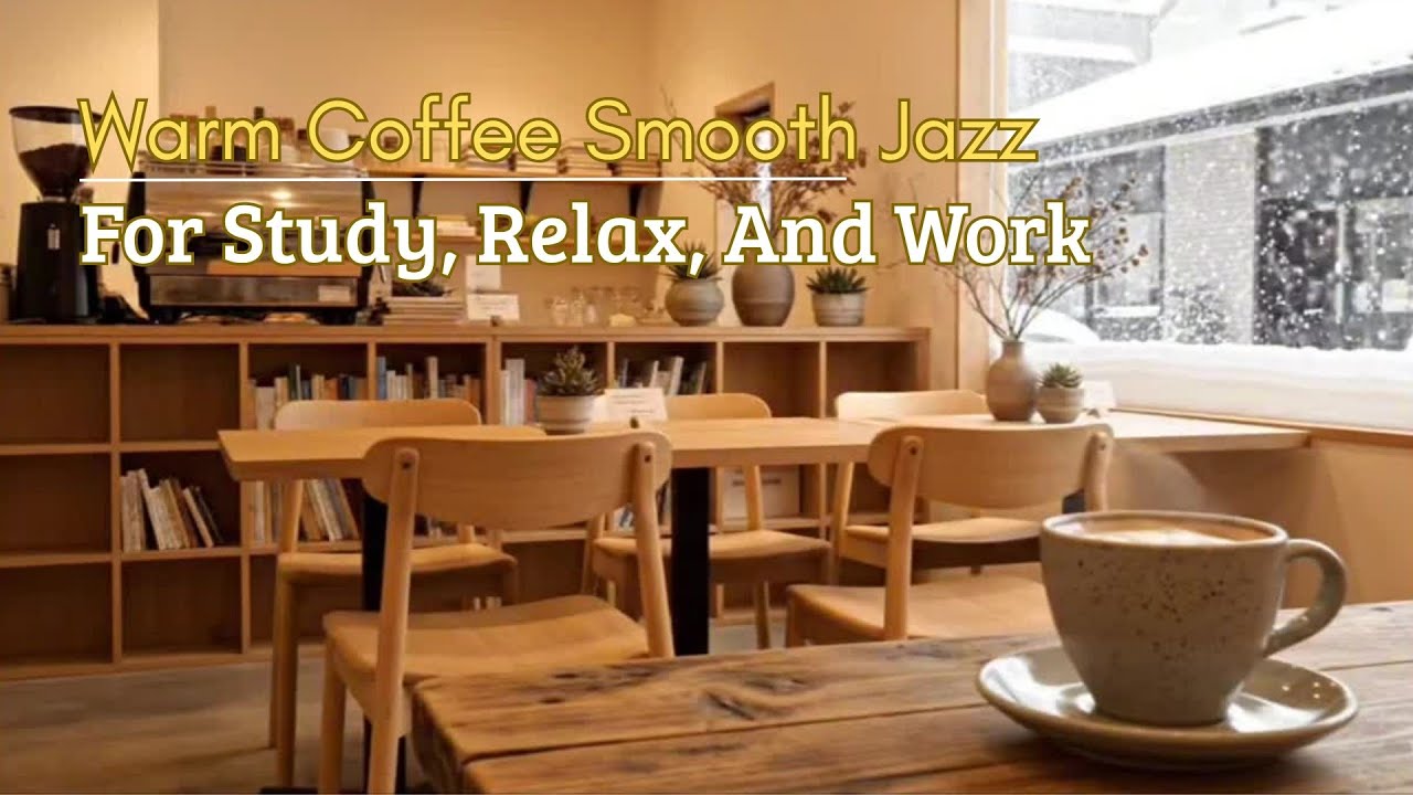 Warm Coffee Jazz Café Vibes for Focus, Work & Relax
