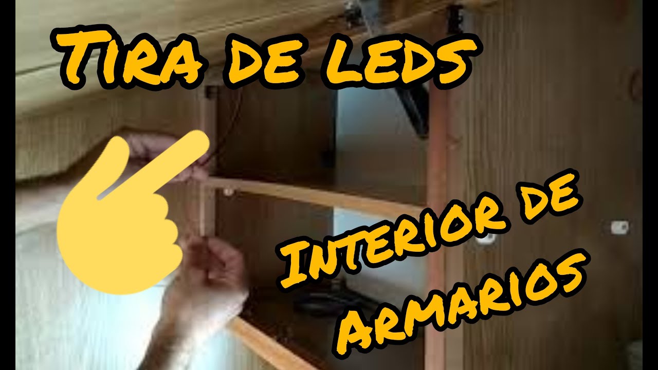 💡ILUMINACIÓN LED - 😍 INTERIORES de ARMARIOS de (AUTOCARAVANAS - CAMPERS) con MICROINTERRUPTOR