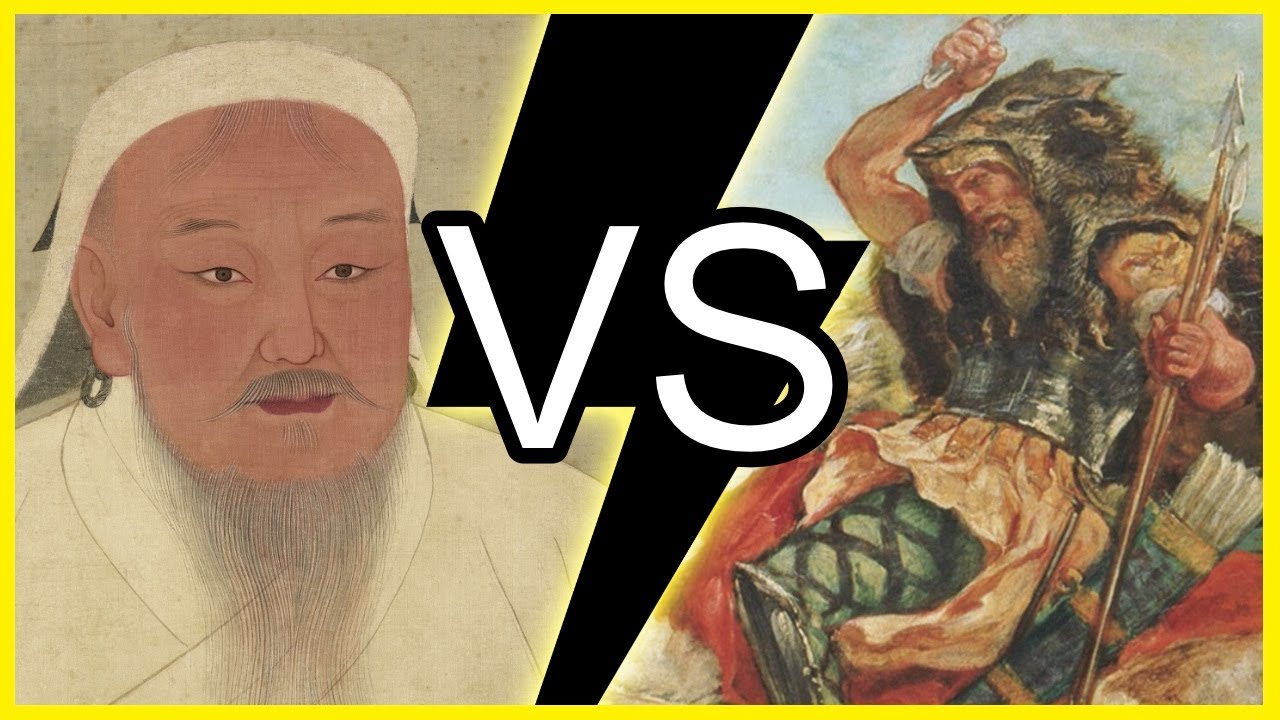 Чингисхан против Атиллы Гунна | Кто победит?