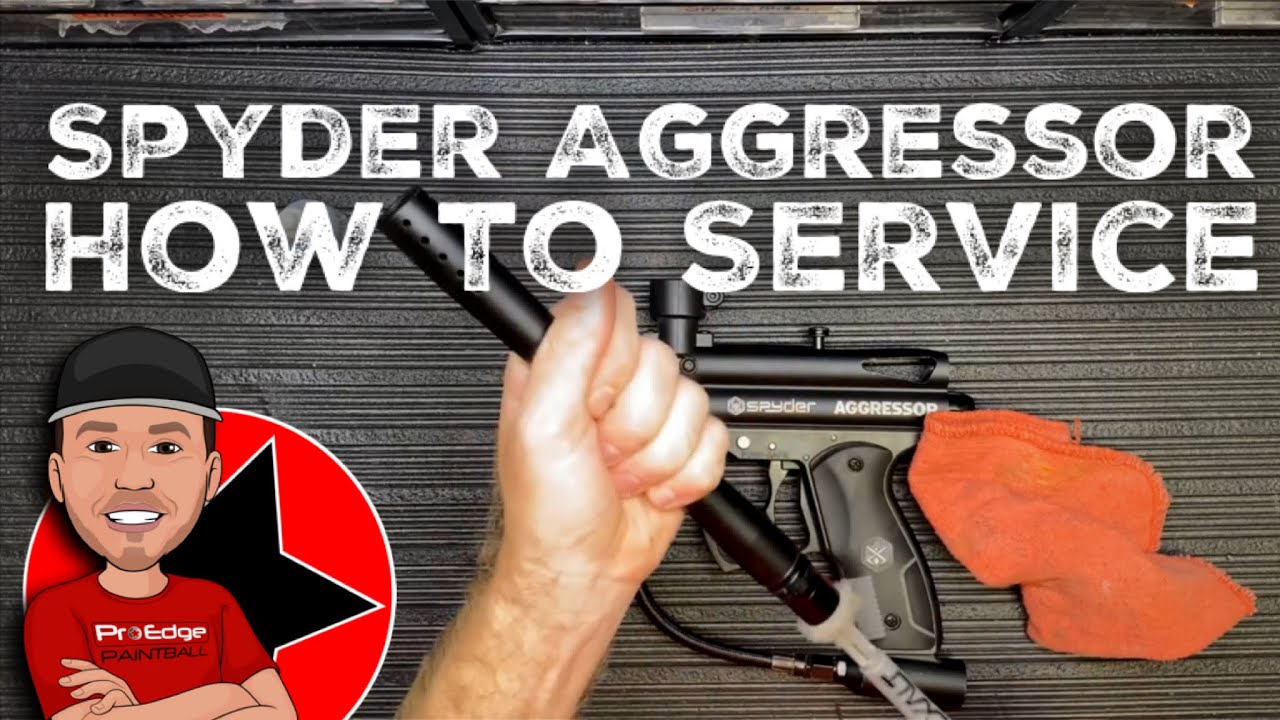 How to Clean Your Spyder Aggressor Paintball Gun - Service and Maintenance Tips