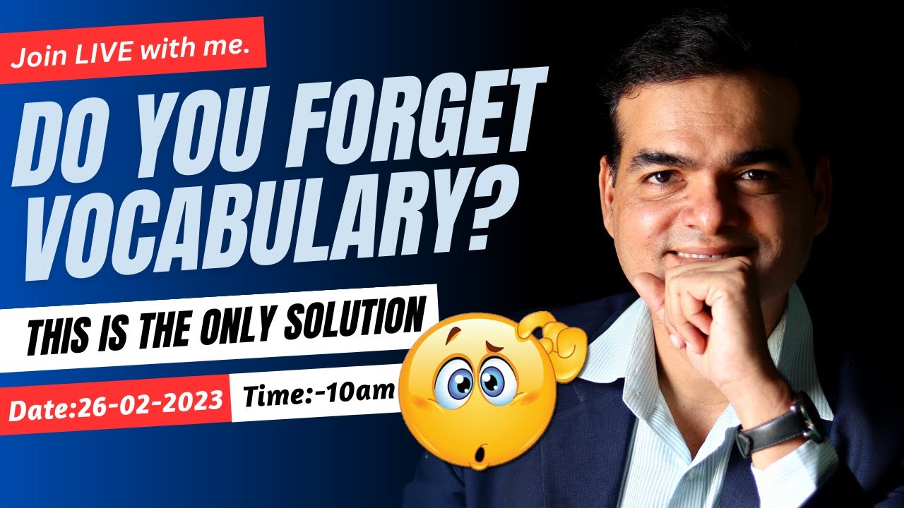 Do you forget vocabulary? Use this unique method to remember words. | By Dr Sandeep Patil.