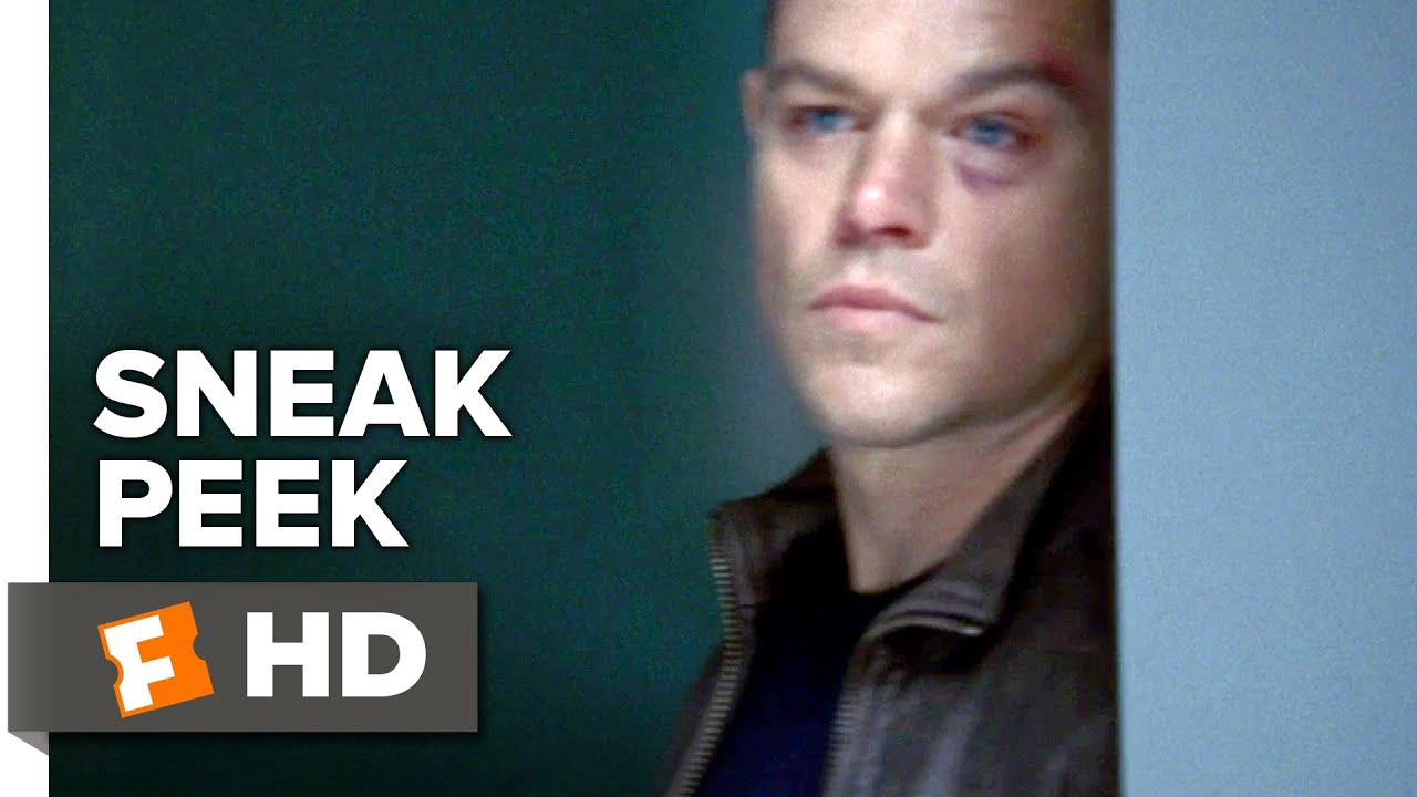 Jason Bourne Official Sneak Peek #1 (2016) - Matt Damon, Alicia Vikander Movie HD