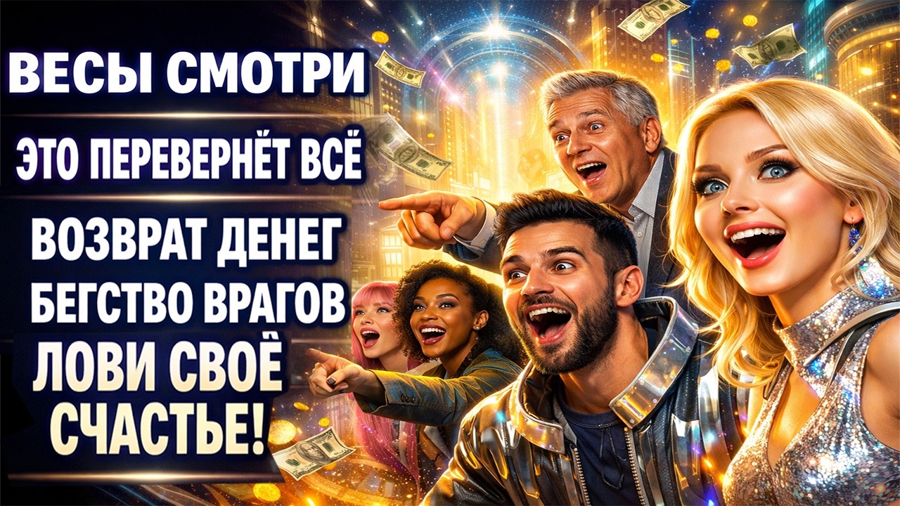 Весы! ЖИЗНЬ МЕЧТЫ! Венера за 4 дня апреля&ndash;мая 2026 откроет путь Настоящему счастью