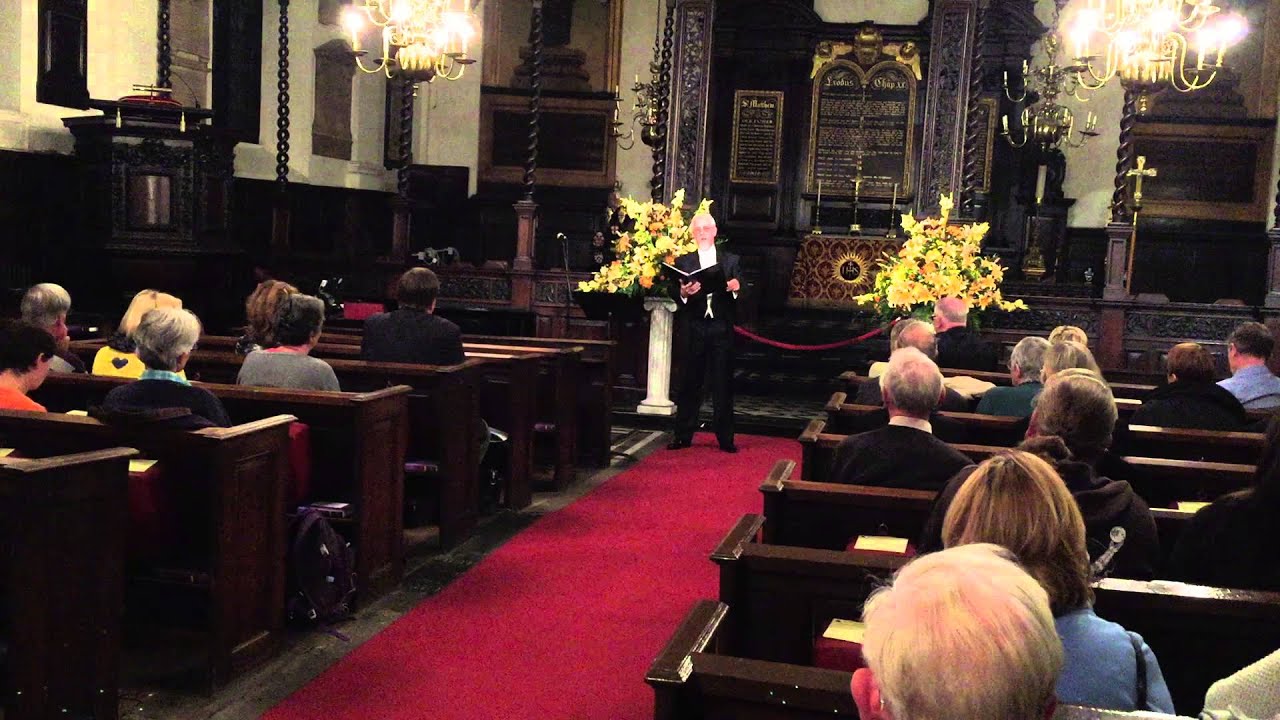 Nessun Dorma, sung by Ian Brown - Baritone.