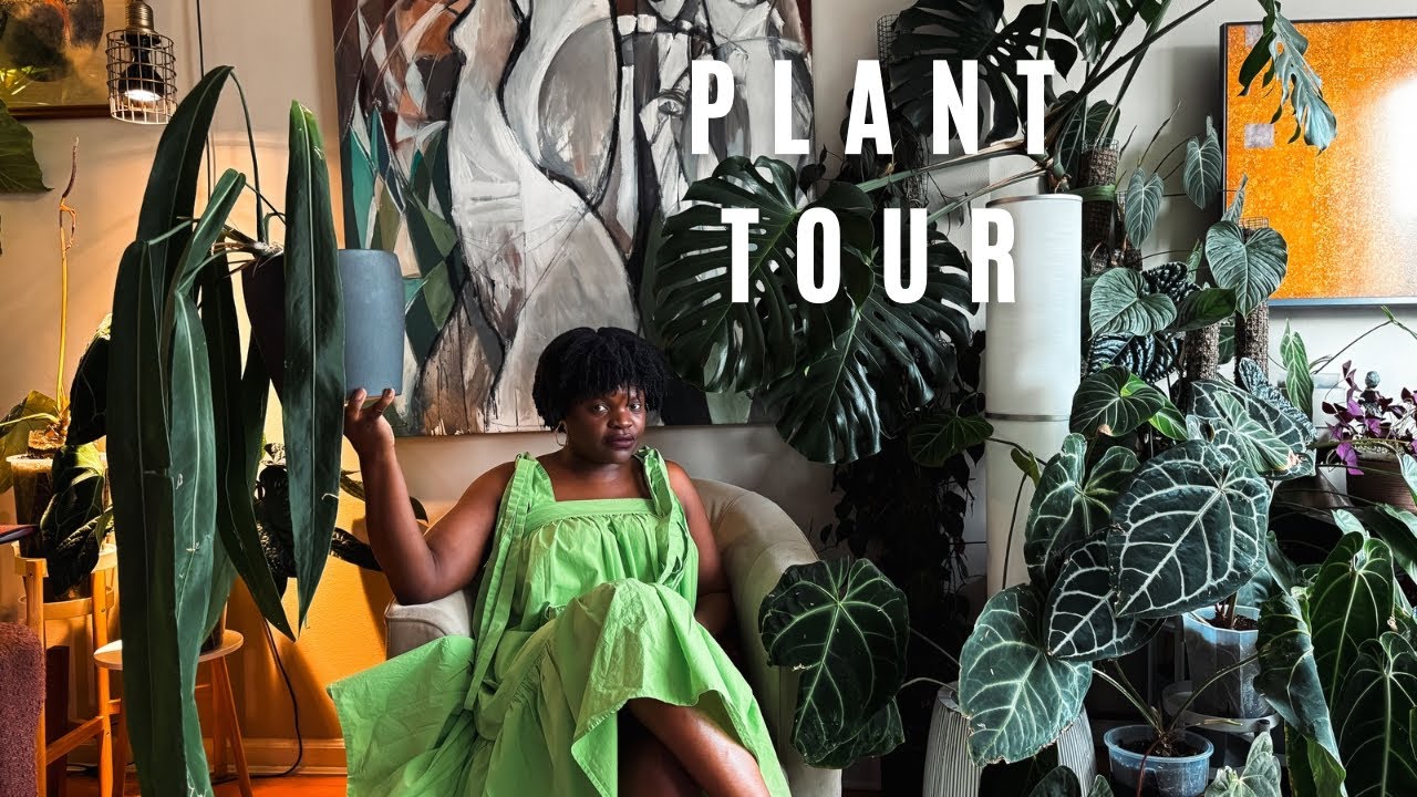 NYC Apartment Tour 2025: Art & Plant Collection  That Creates Calm | Urban Jungle Home Tour