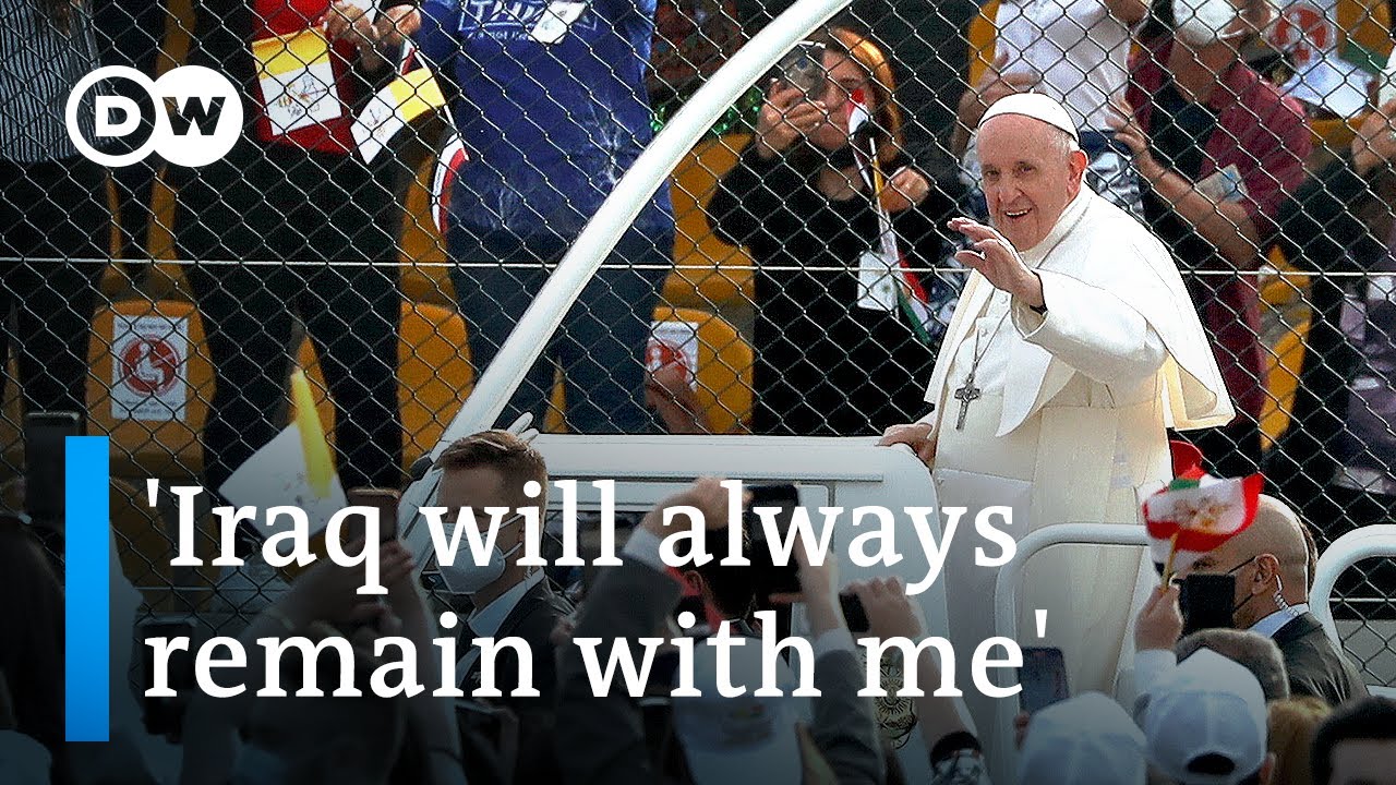 Pope Francis holds mass in front of 10,000 in ex-IS stronghold Erbil | DW News