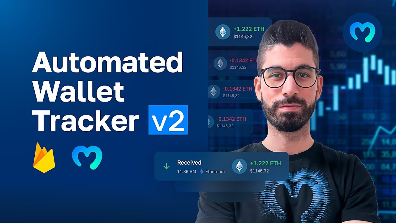 Create an Automatic Firebase Web3 Wallet Tracker v2 with Moralis Streams