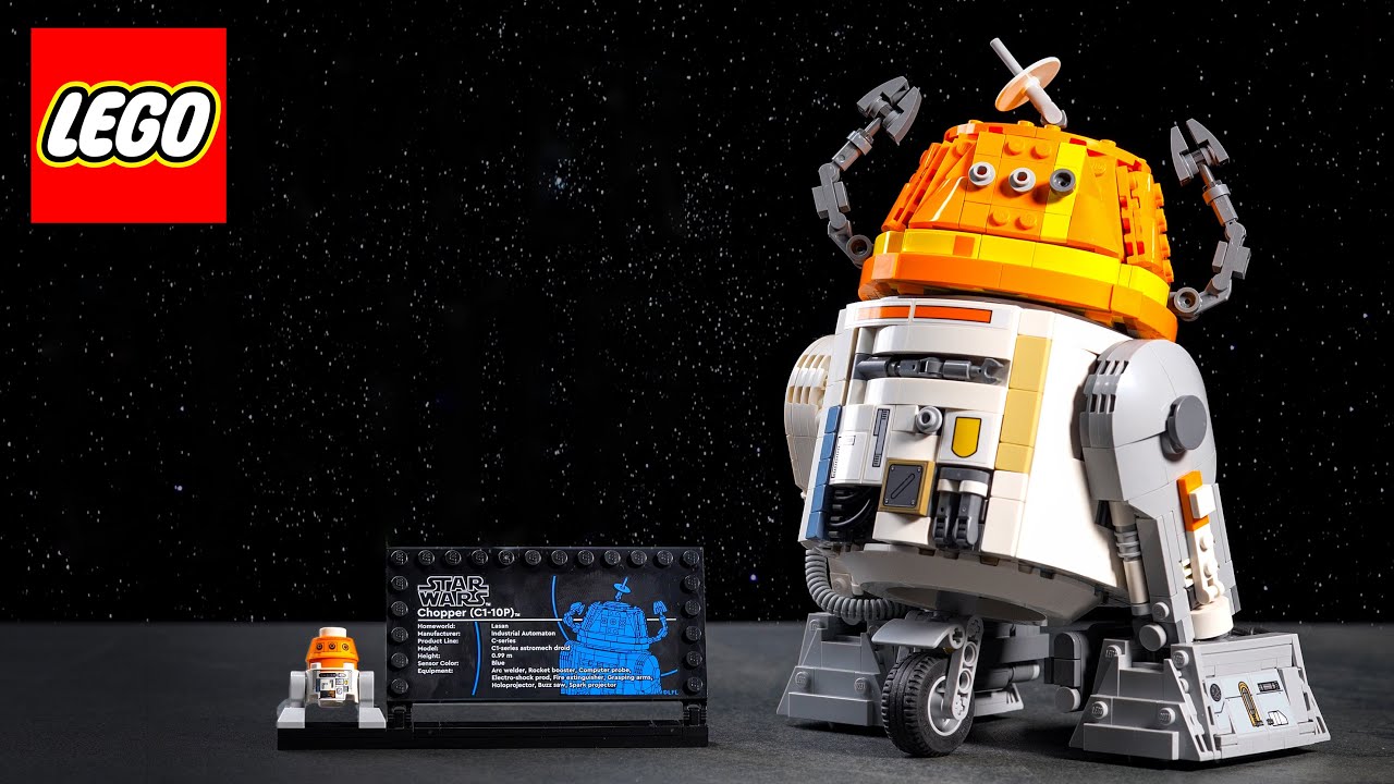 Complete LEGO Star Wars Chopper Speed Build
