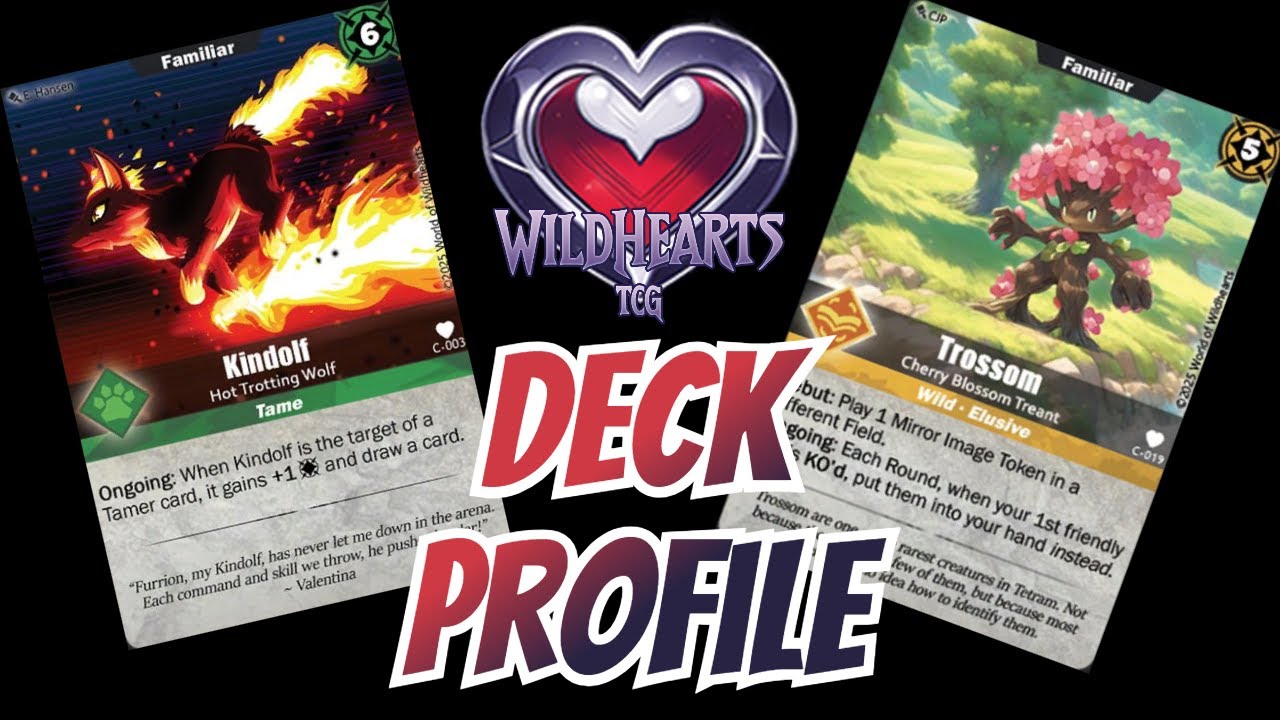 Wildhearts TCG Kindolf Trossom Deck Profile