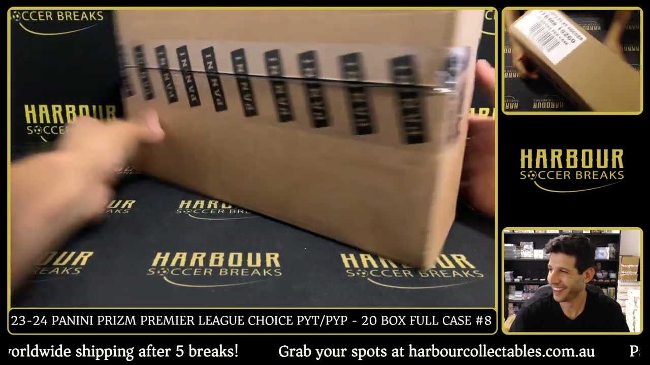 Break #8 - 23/24 Panini Prizm Premier League CHOICE PYT/PYP - 20 Box Full Case