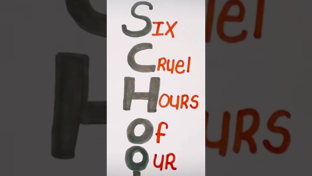 Six cruel hours of our lives #shorts #school