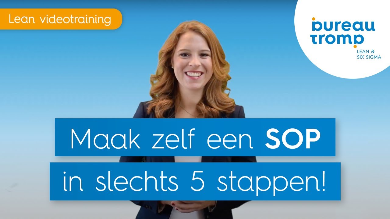 Een SOP maken in 5 stappen (+ Gratis Template) | Bureau Tromp