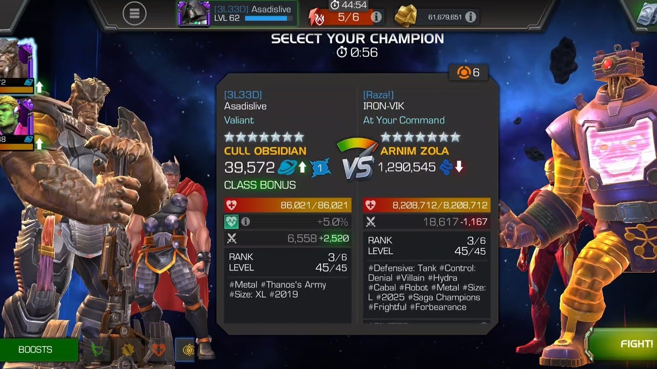 How To Defeat Arnim Zola In War Tile 8 / Marvel Contest Of Champions 