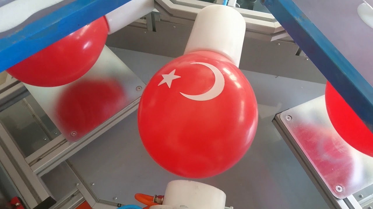 NYN-013 Balon Baskı Makinası (Balloon Screen Print) - Nyn Makina