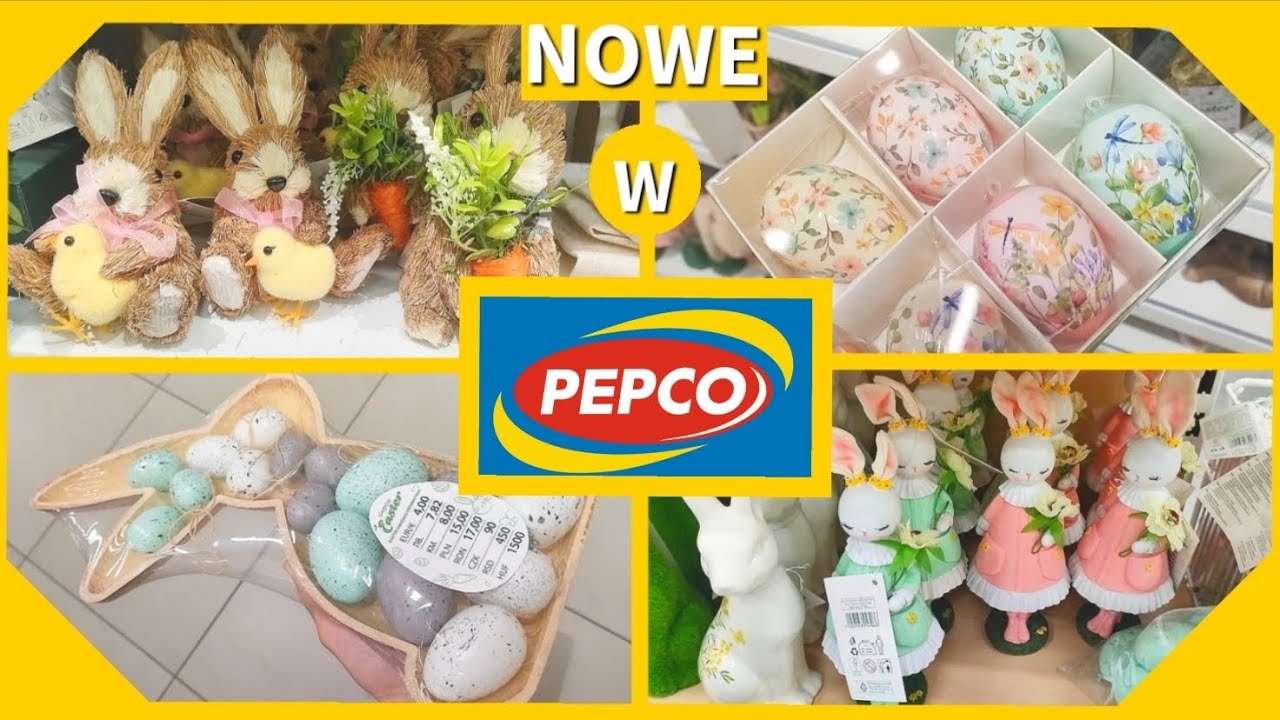 Pepco Nowości Wiosna i Wielkanoc 2026 | Dekoracje, Nowa Kolekcja, Co Warto Kupić?🐰 Przegląd półek 