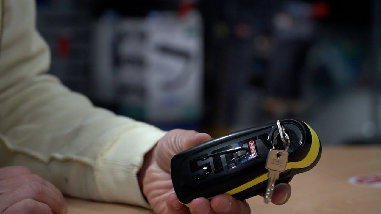 ΚΛΕΙΔΑΡΙΑ ΔΙΣΚΟΦΡΕΝΟΥ ΜΕ ΣΥΝΑΓΕΡΜΟ DETECTO 7000RS1 YELLOW| ABUS