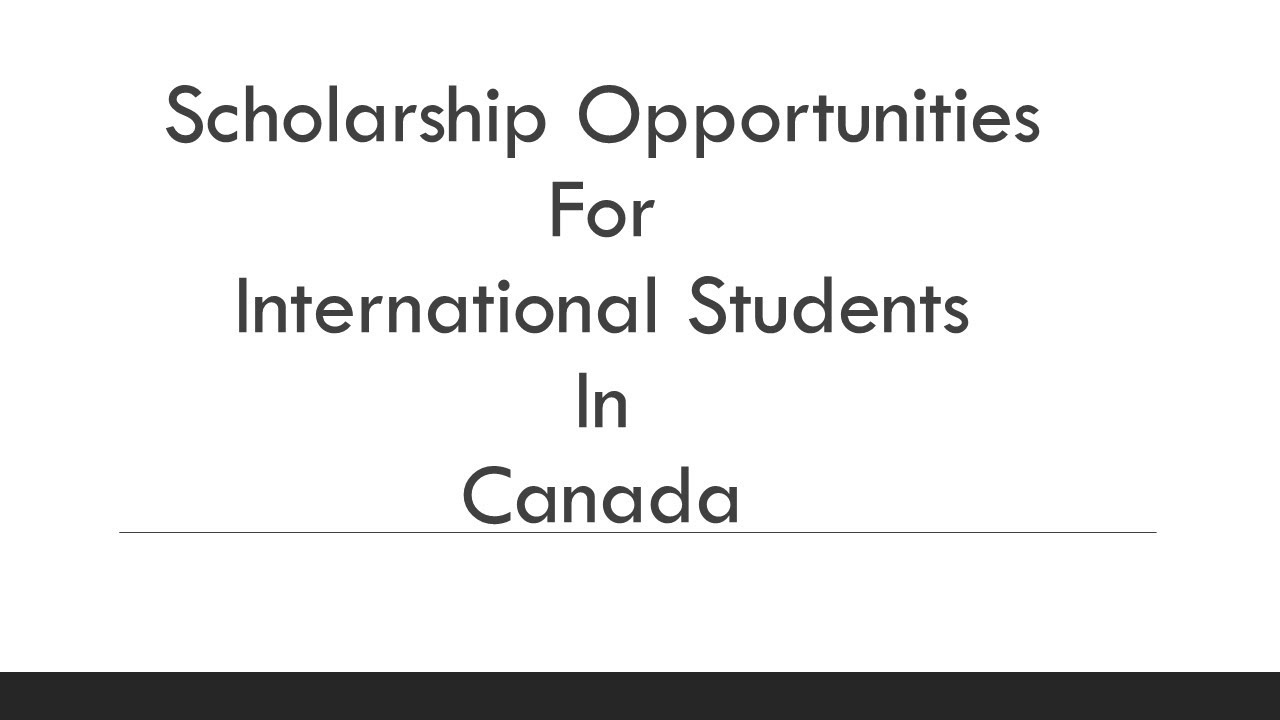 How to find Scholarship in Canada