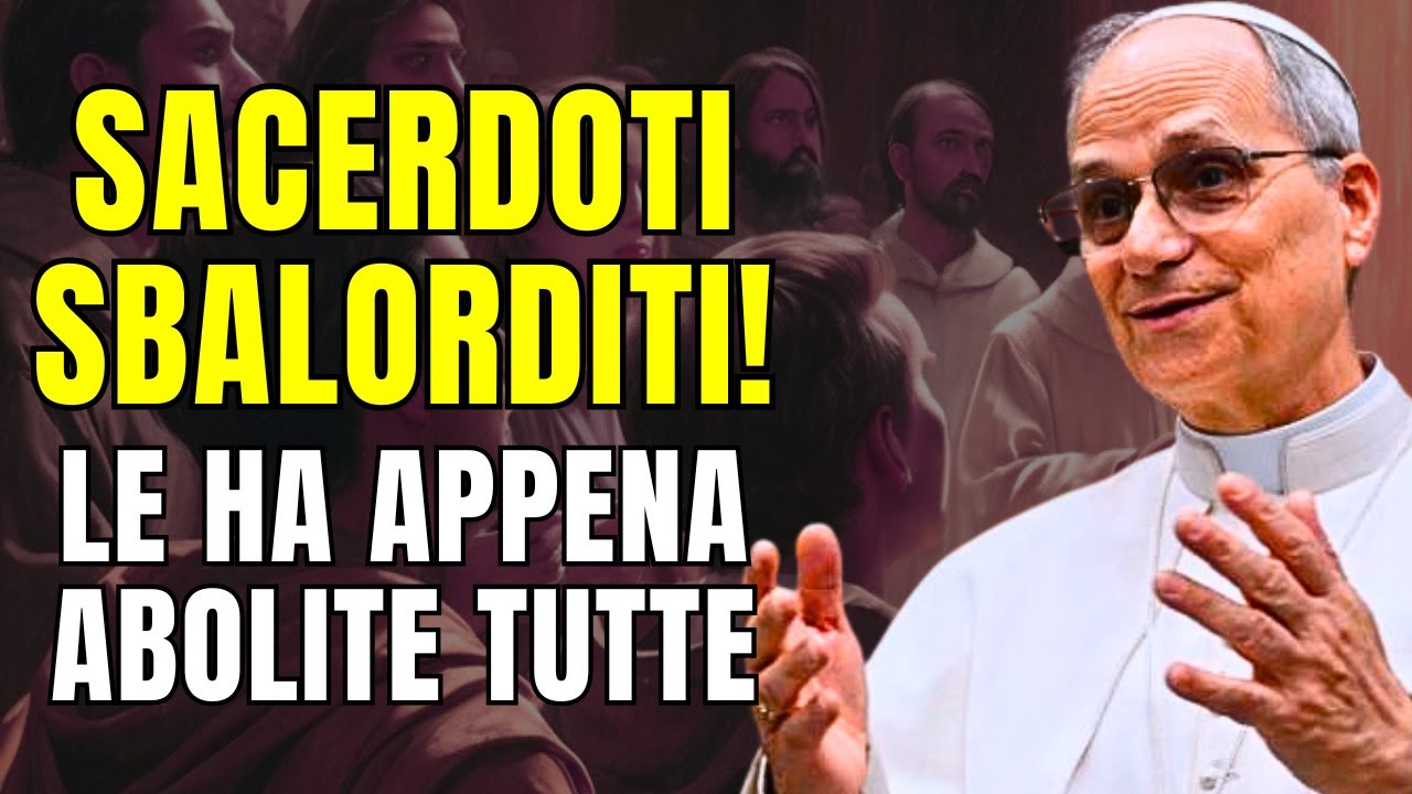 ⚠️🔴 15 TRADIZIONI CATTOLICHE che Papa Leone XIV ha appena ABOLITO &ndash; I sacerdoti sono SBALORDITI!