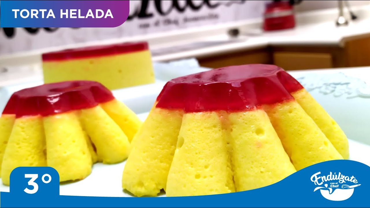 TORTA HELADA R&Aacute;PIDO Y F&Aacute;CIL  😍🍓 | End&uacute;lzate