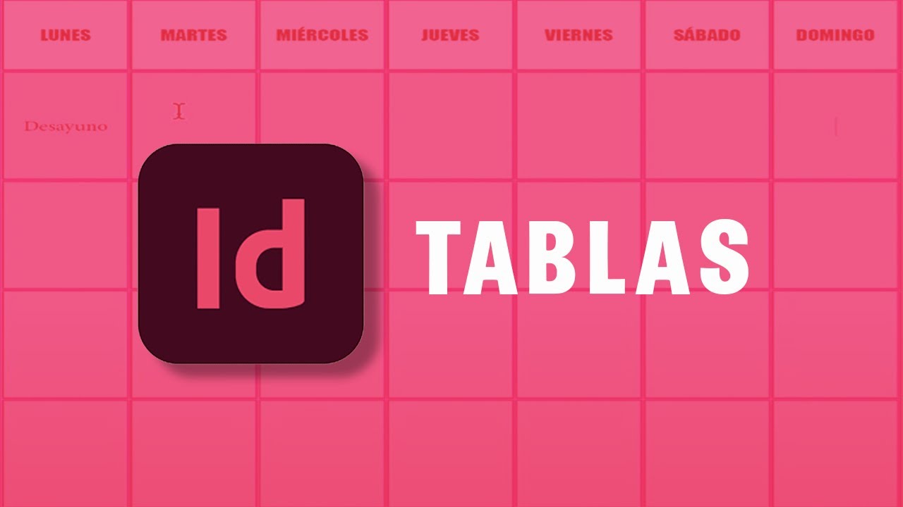 Crear tablas en Indesign | Curso GRATIS Indesign