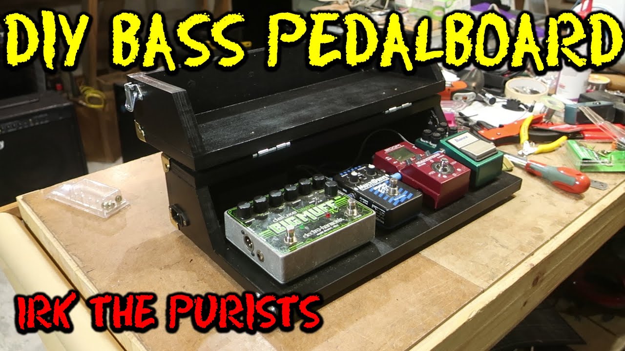 DIY Bass Pedalboard