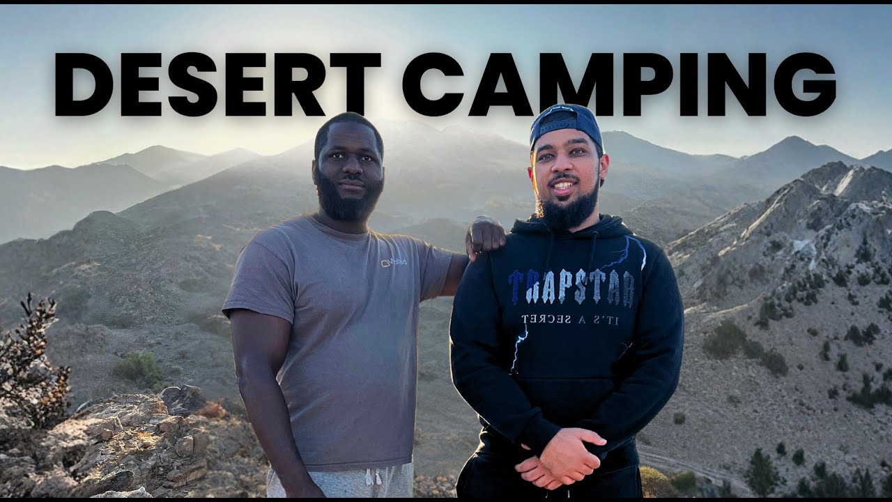 THE BOYS GO CAMPING...