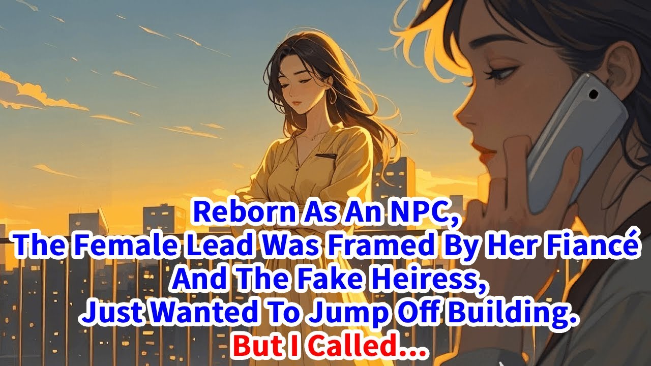 Reborn as an NPC,the FL was framed by her fiancé&fake heiress,and wanted to jump off building.But I