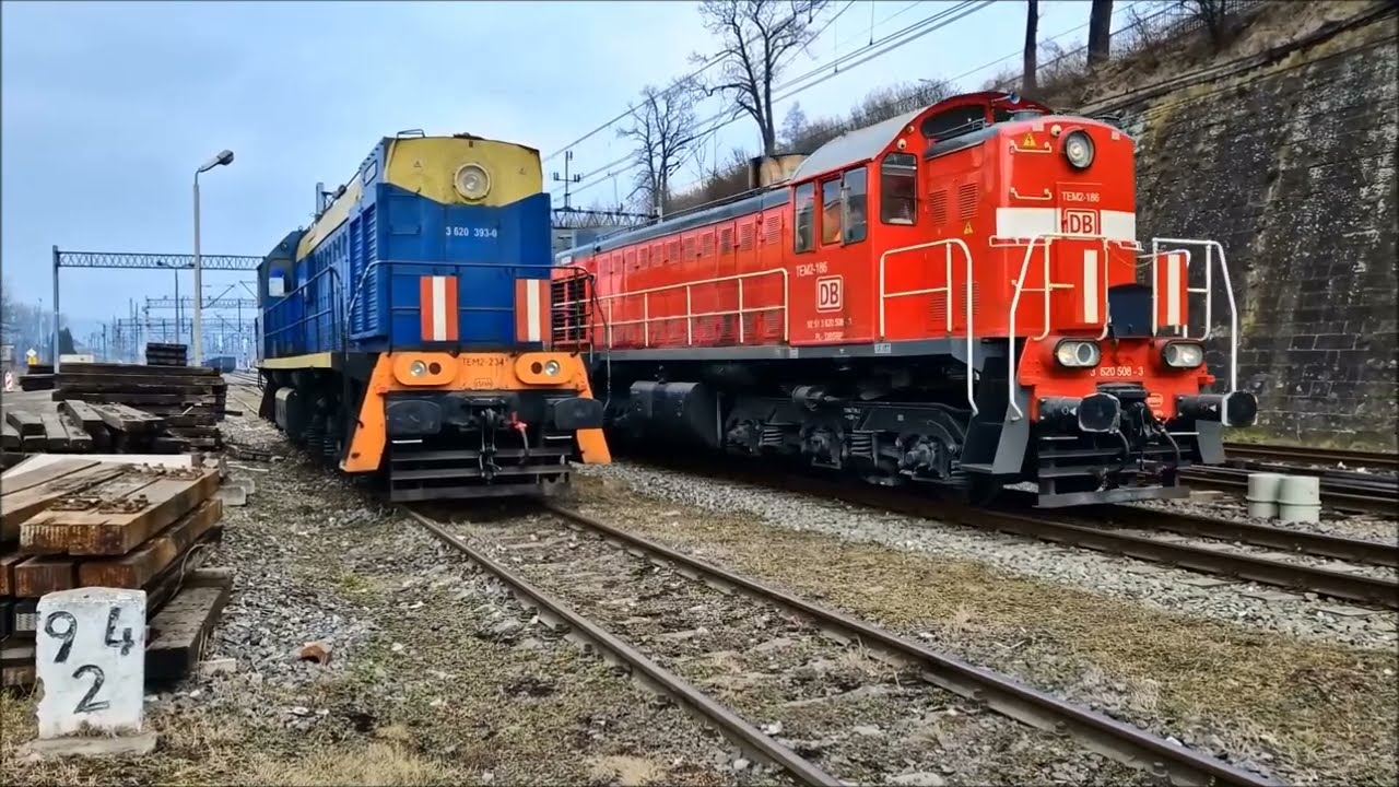 Pociągi w Kłodzku Luty/Marzec 2025r.