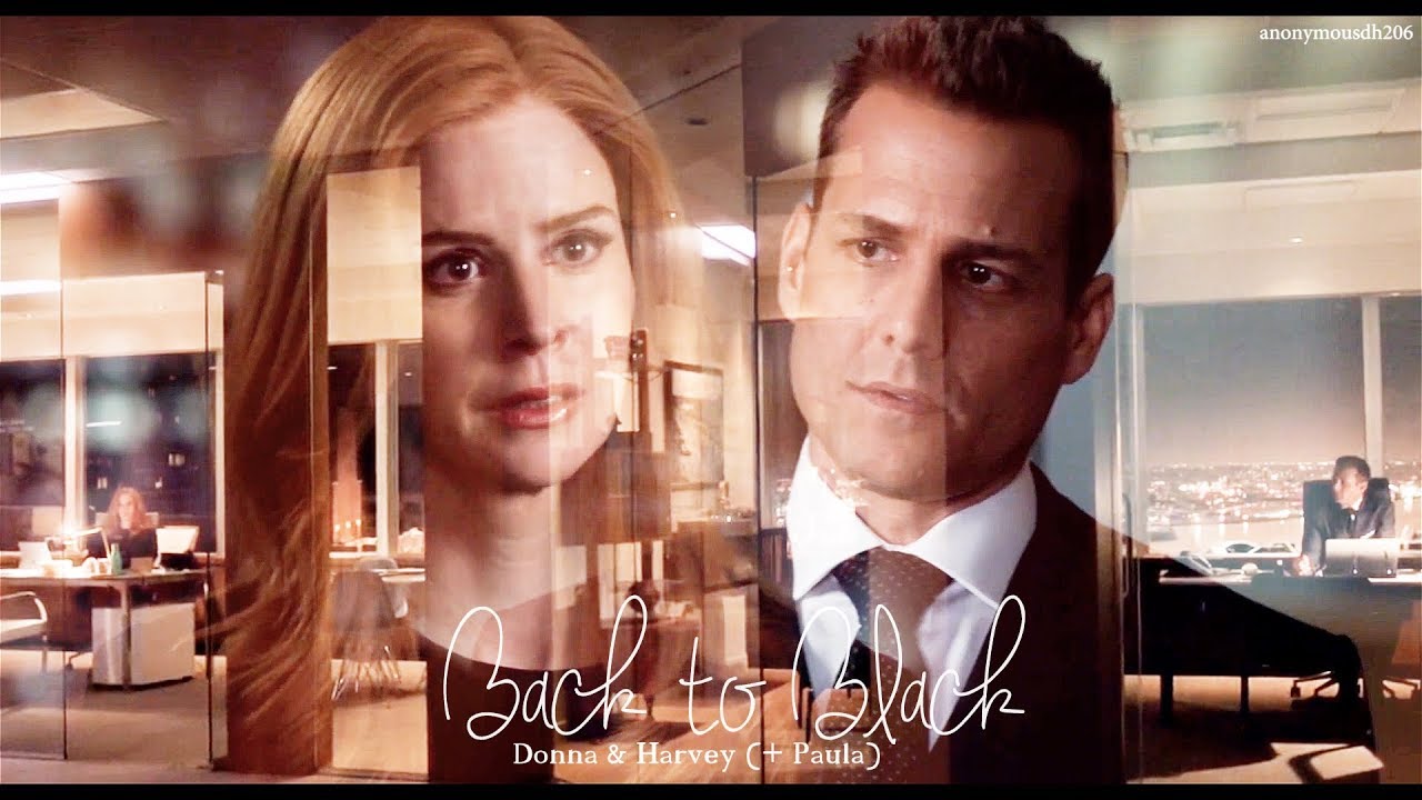 Donna & Harvey (+ Paula) :: Back To Black [7x06]