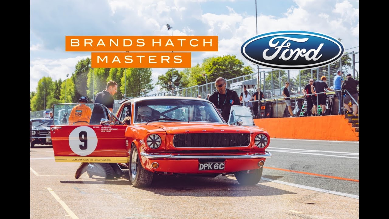 Alan Mann Mustang, Craig Davies Brands Hatch GP Pre 66 Touring Cars Masters Series