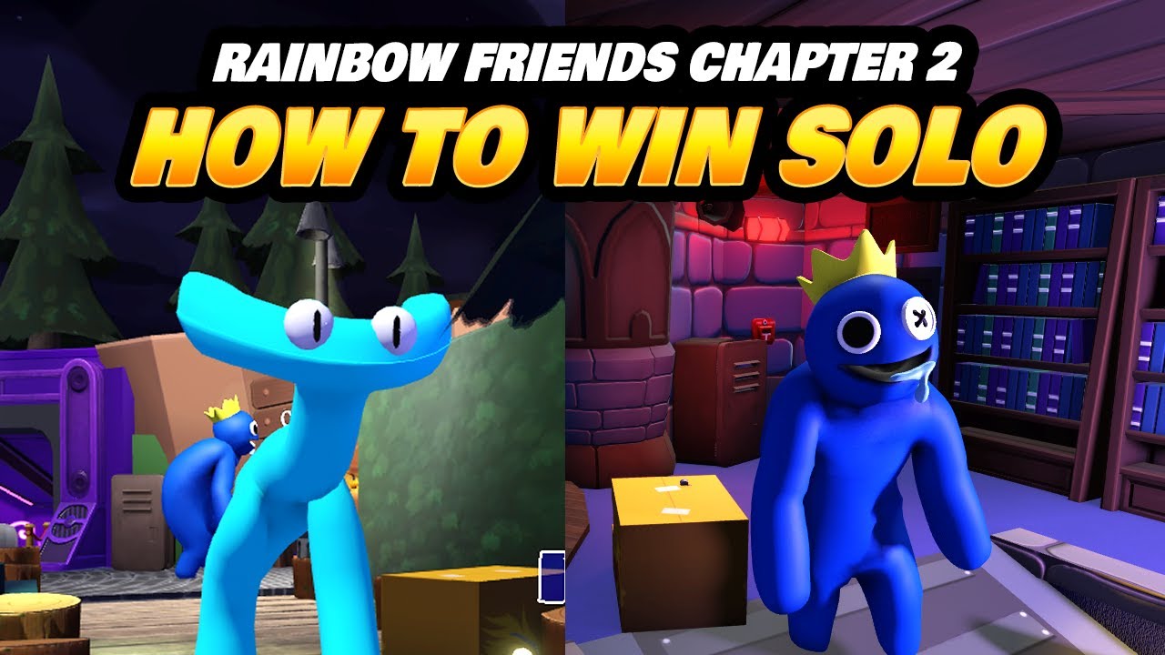 КАК ПРОЙТИ RAINBOW FRIENDS ГЛАВА 2 СОЛО