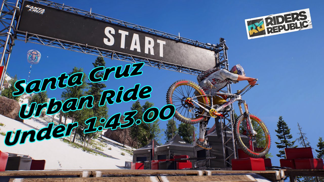 Santa Cruz Urban Ride Under 1:43.00 (10 STARS)
